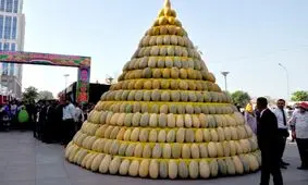 مردم تاجیکستان جشن خربزه برگزار کردند + تصاویر