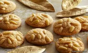 شیرینی دانه کاج با طعم خوب و لذت بخش