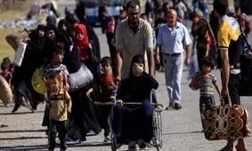 تعداد آوارگان داخلی عراق به کمتر از دو میلیون تن رسید