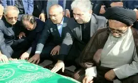 تشییع "پدر صنعت آذربایجان" با حضور معاونان وزرای کشور و صنعت در تبریز+تصاویر