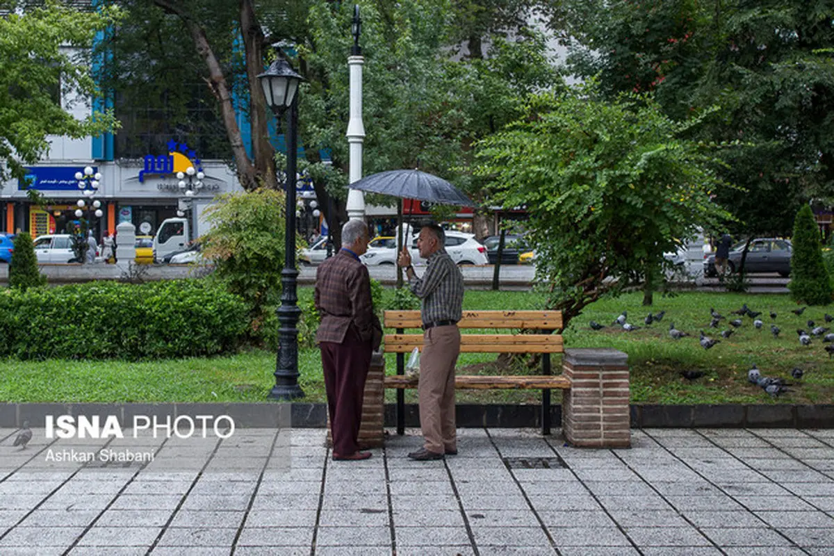 بارش پراکنده و وزش باد در برخی مناطق کشور