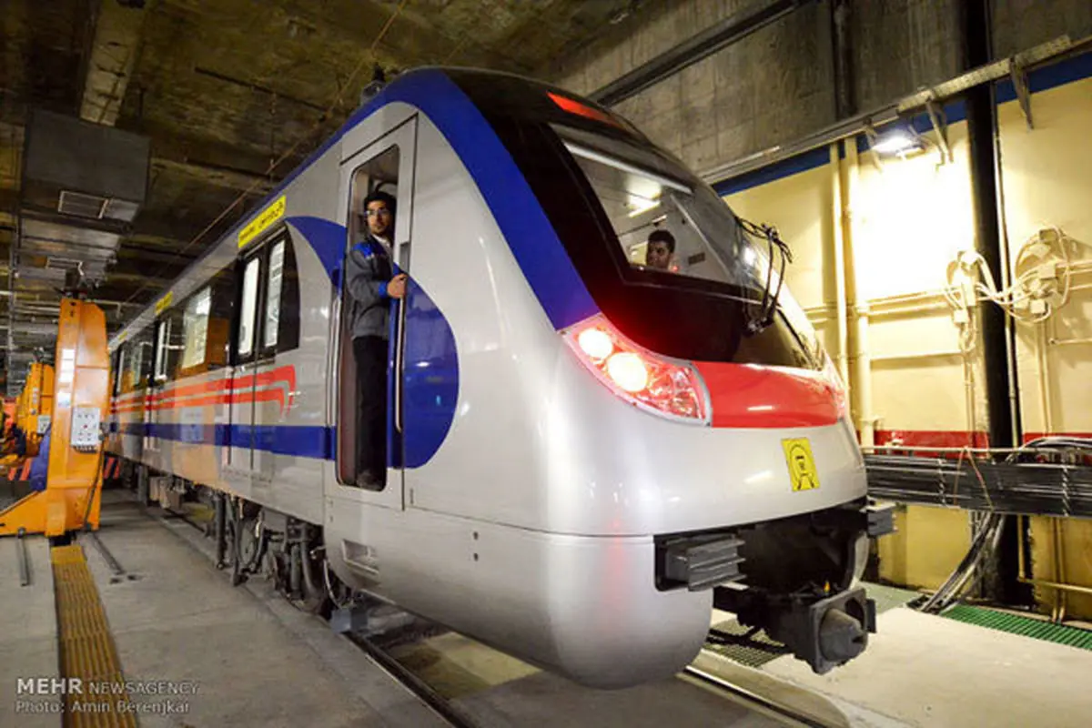 مسافرگیری کامل ایستگاه۱۰ خط یک مترو تبریز