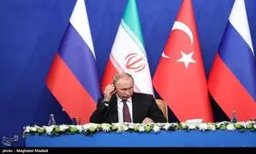 اجلاس تهران| پوتین در کنفرانس خبری: هدف ما اخراج تروریست‌ها از سوریه است