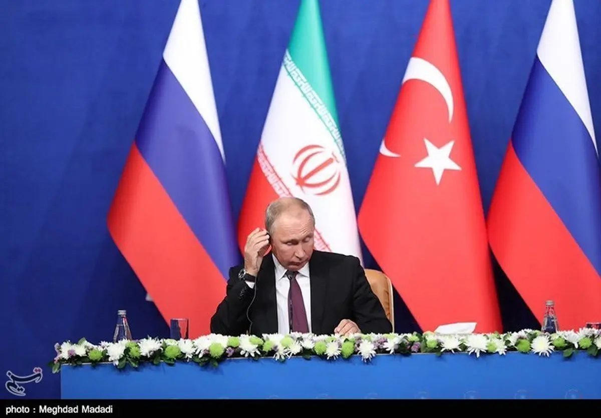 اجلاس تهران| پوتین در کنفرانس خبری: هدف ما اخراج تروریست‌ها از سوریه است
