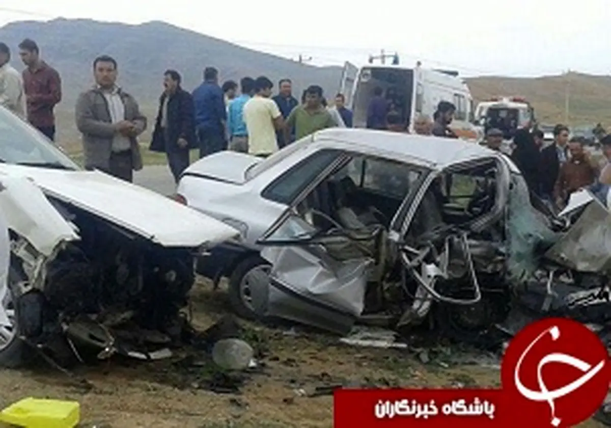 ۵ کشته ومصدوم در تصادف محور بیرانشهر به خرم آباد