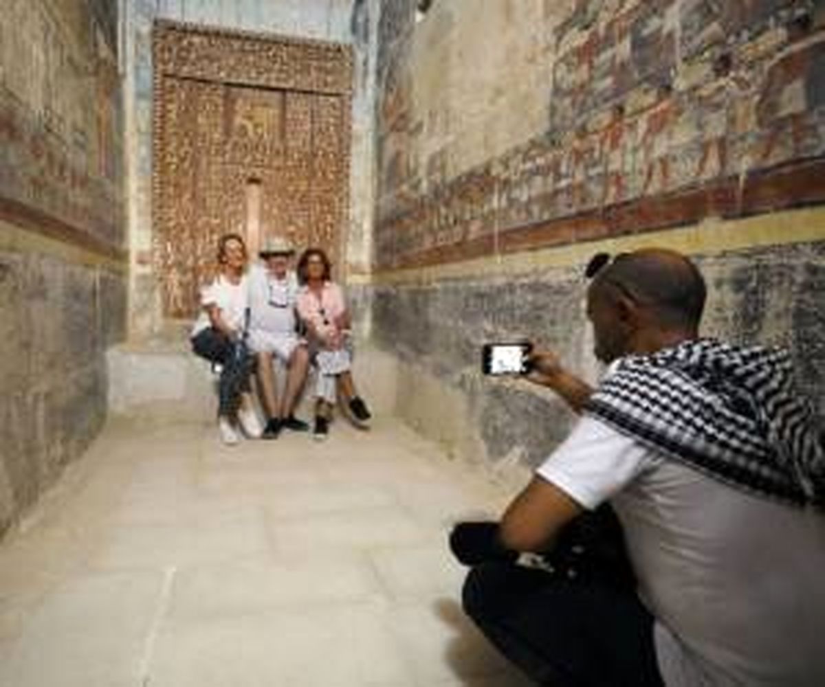 باز شدن مقبره 4000 مصر باستان برای اولین بار + تصاویر