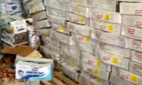 کشف بیش از یک تن مرغ و نیم تن بستنی فاسد در فراهان