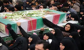پیکر ماموران انتظامی شهرستان میناب راهی خانه ابدی شد