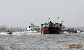 کشف محموله سوخت قاچاق توسط دریابانان آبادان