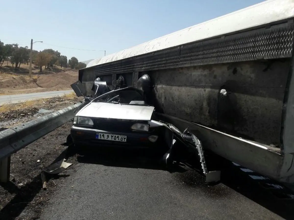 بازهم واژگونی تانکر سوخت در پلدختر