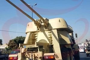 خودروی تاکتیکی-نظامی ساخت ایران در اتوبان_همت تهران