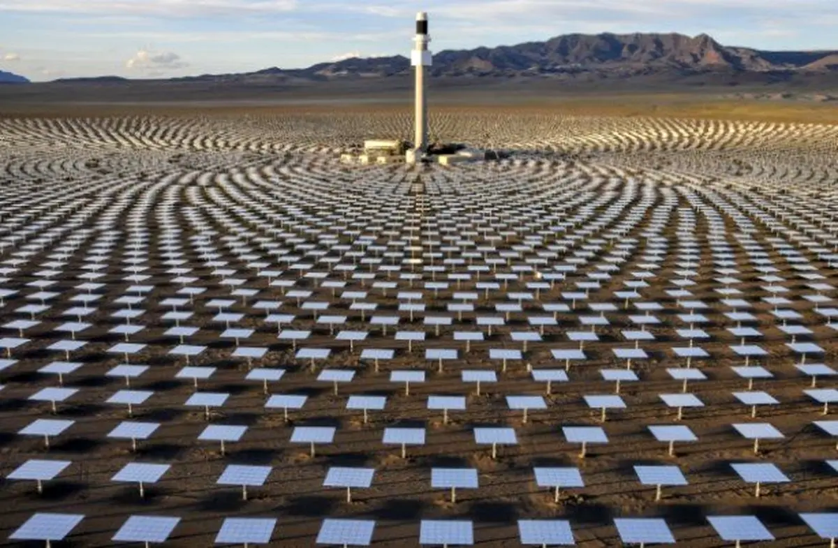 نمایی از بزرگترین واحدهای خورشیدی دنیا