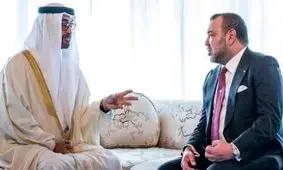 دیدار پادشاه مراکش با ولیعهد ابوظبی