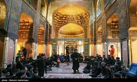 آئین دیرینه طشت‌گذاری در مجموعه میراث جهانی شیخ صفی الدین اردبیلی+تصاویر