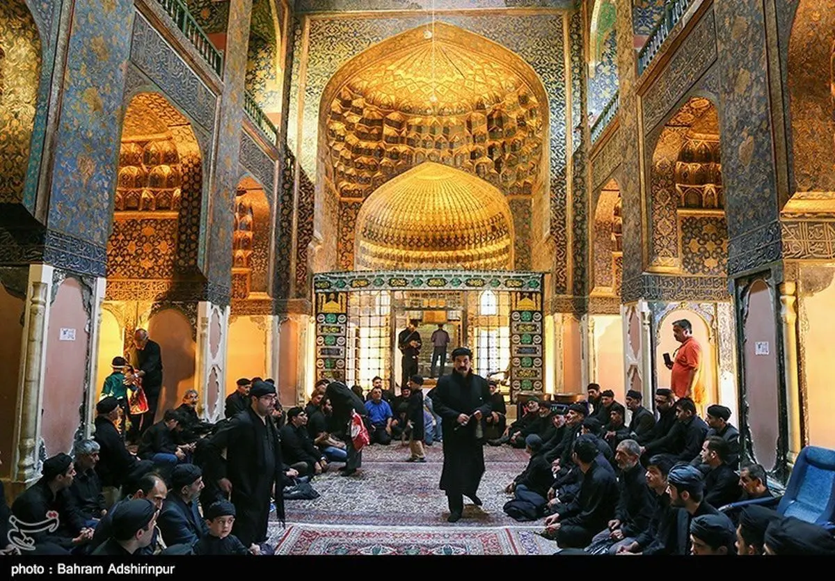 آئین دیرینه طشت‌گذاری در مجموعه میراث جهانی شیخ صفی الدین اردبیلی+تصاویر