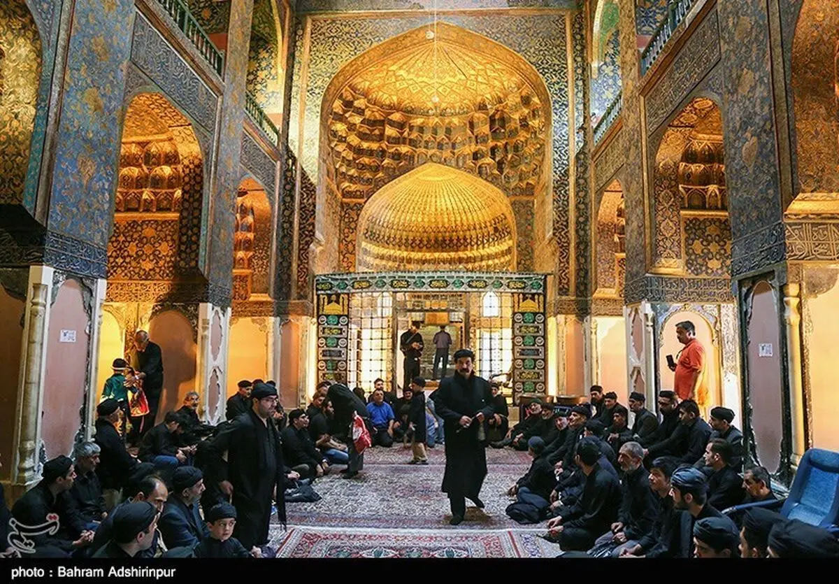 آئین دیرینه طشت‌گذاری در مجموعه میراث جهانی شیخ صفی الدین اردبیلی+تصاویر