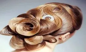 شینیون مجلسی ساده و آسان طرح گل رز