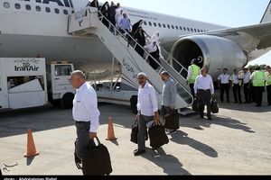 نخستین گروه از زائران بیت‌الله الحرام به گلستان بازگشتند؛ بازگشت حجاج در ۱۴ پرواز