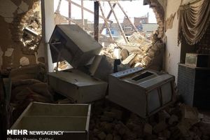 ریزش و تخریب دیوار آشپزخانه مسجد در آزادشهر حادثه آفرید