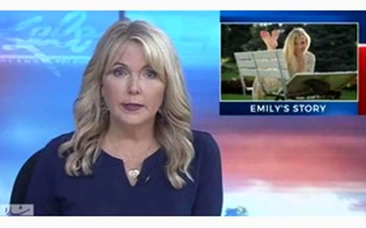 گوینده یک شبکه خبری مرگ دخترش را اعلام کرد + تصویر