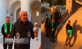 برپایی آیین سنتی «ماتم چهار مناره» در ابرکوه + تصاویر