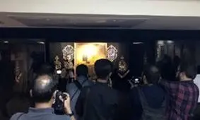 تابلوی «لشکر فاطمیون» رونمایی شد