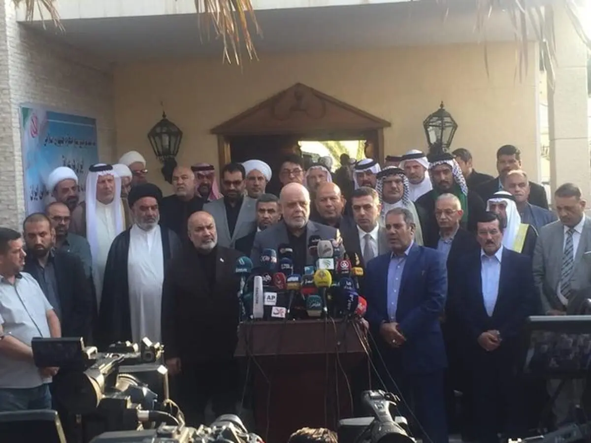 پرچم ایران بر فراز آسمان بصره به اهتزار در آمد