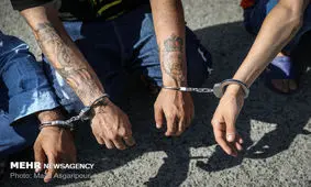 دستگیری ۷ سارق در دشتستان/ ۱۹ فقره سرقت کشف شد