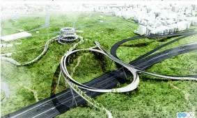 طرح‌های پل باغ ائل‌گلی مشخص + تصاویر