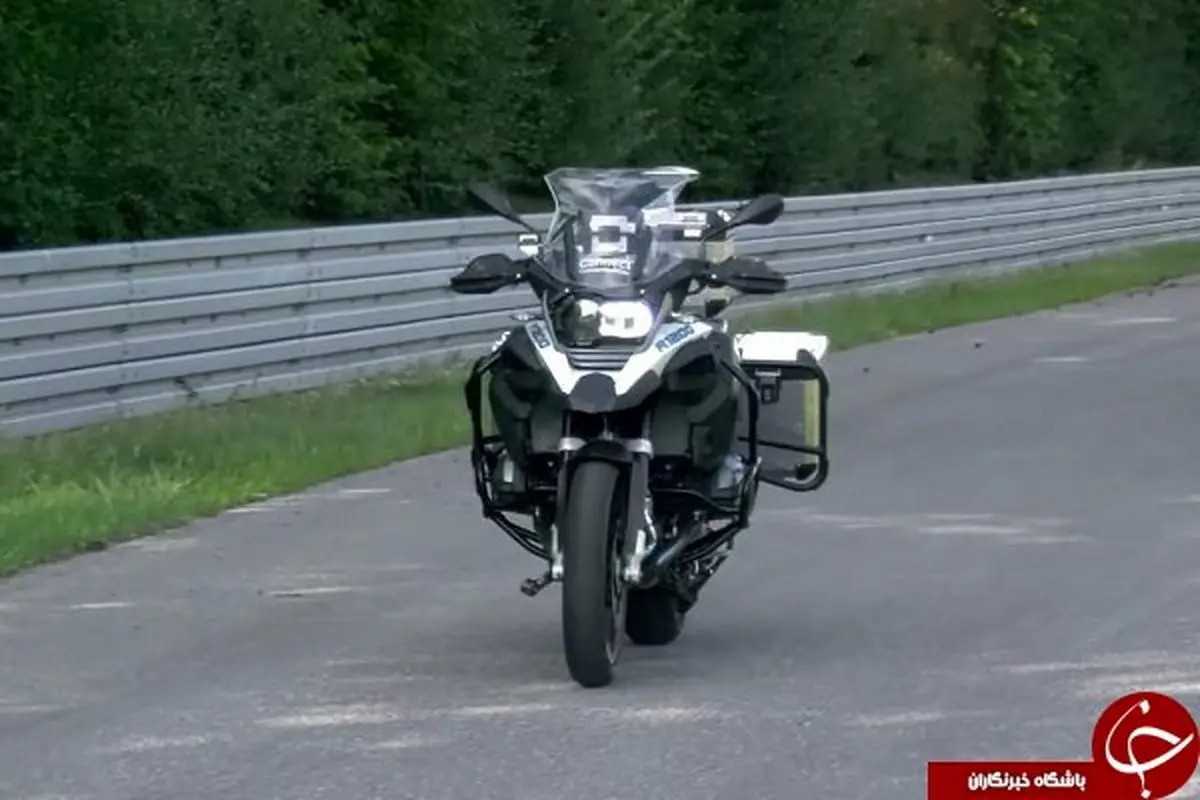 ویراژ ربات موتورسیکلت بدون راننده +تصاویر