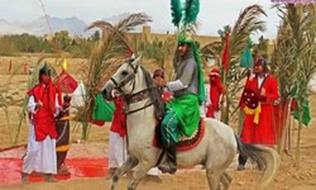 بزرگترین تعزیه میدانی کشور با بیش از 100 سال قدمت در روستای «صحرارود»