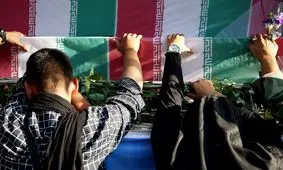 مراسم تشییع پیکر مطهر ۱۳۵ شهید گمنام دوران دفاع مقدس