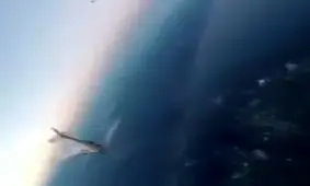 تصادف وحشتناک در آسمان