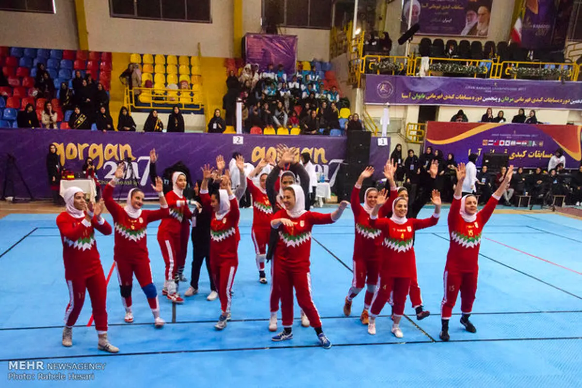 تیم کبدی دختران استان مرکزی بر سکوی سوم رقابت های کشوری ایستاد