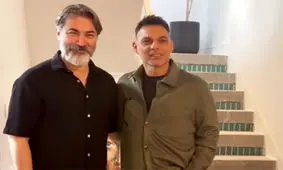 حضور پارسا پیروزفر در رونمایی کتاب پیمان معادی/ ویدئو