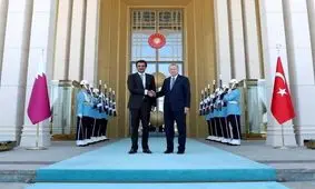 امیر قطر "قصر پرنده" به اردوغان هدیه داد + عکس