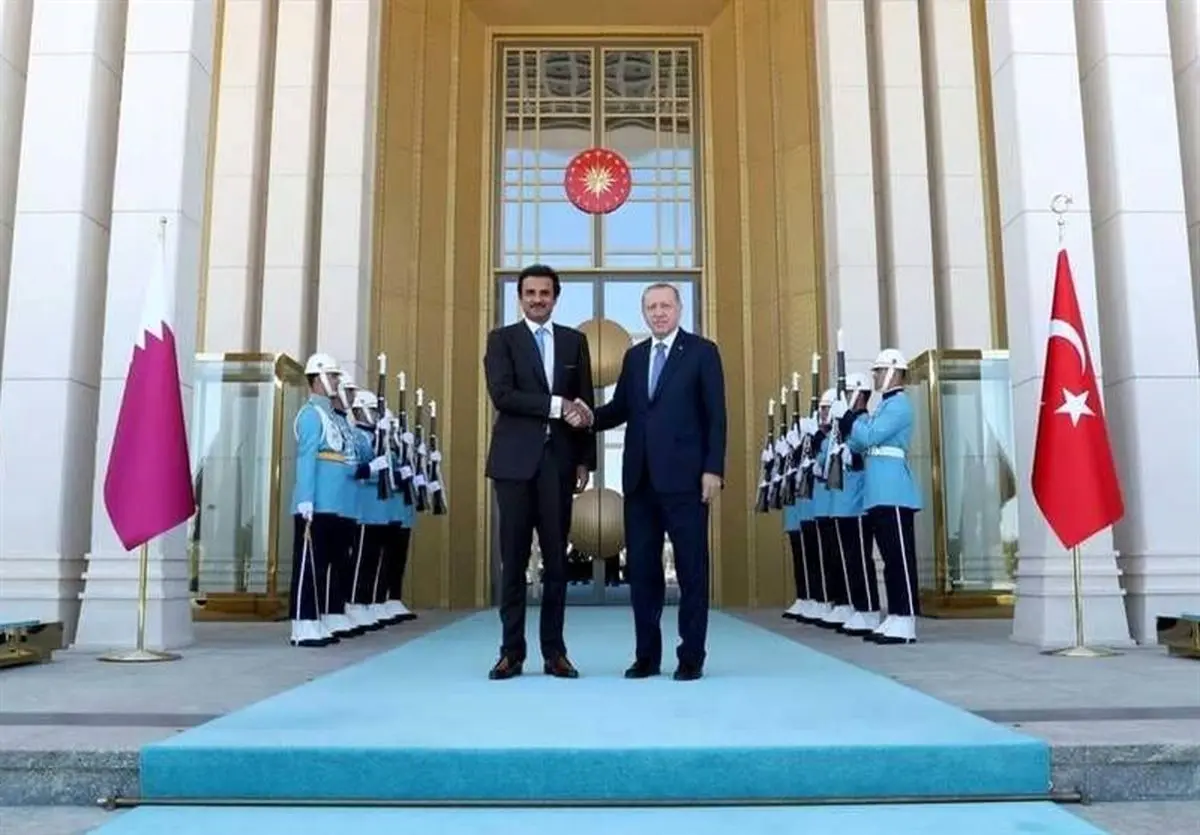 امیر قطر "قصر پرنده" به اردوغان هدیه داد + عکس