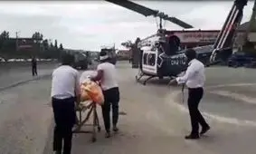 تصادف زنجیره‌ای با ۱ کشته و ۵ مصدوم در جاده هراز + فیلم