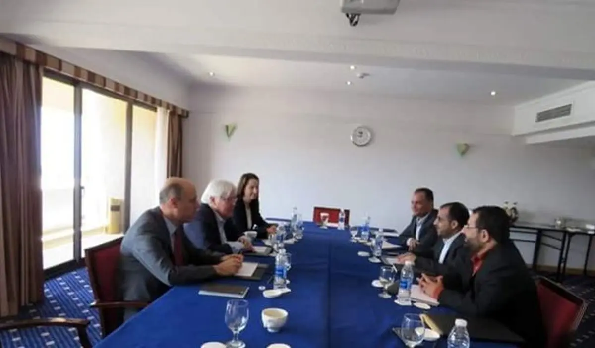 دیدار هیأت انصارالله با فرستاده سازمان ملل در مسقط