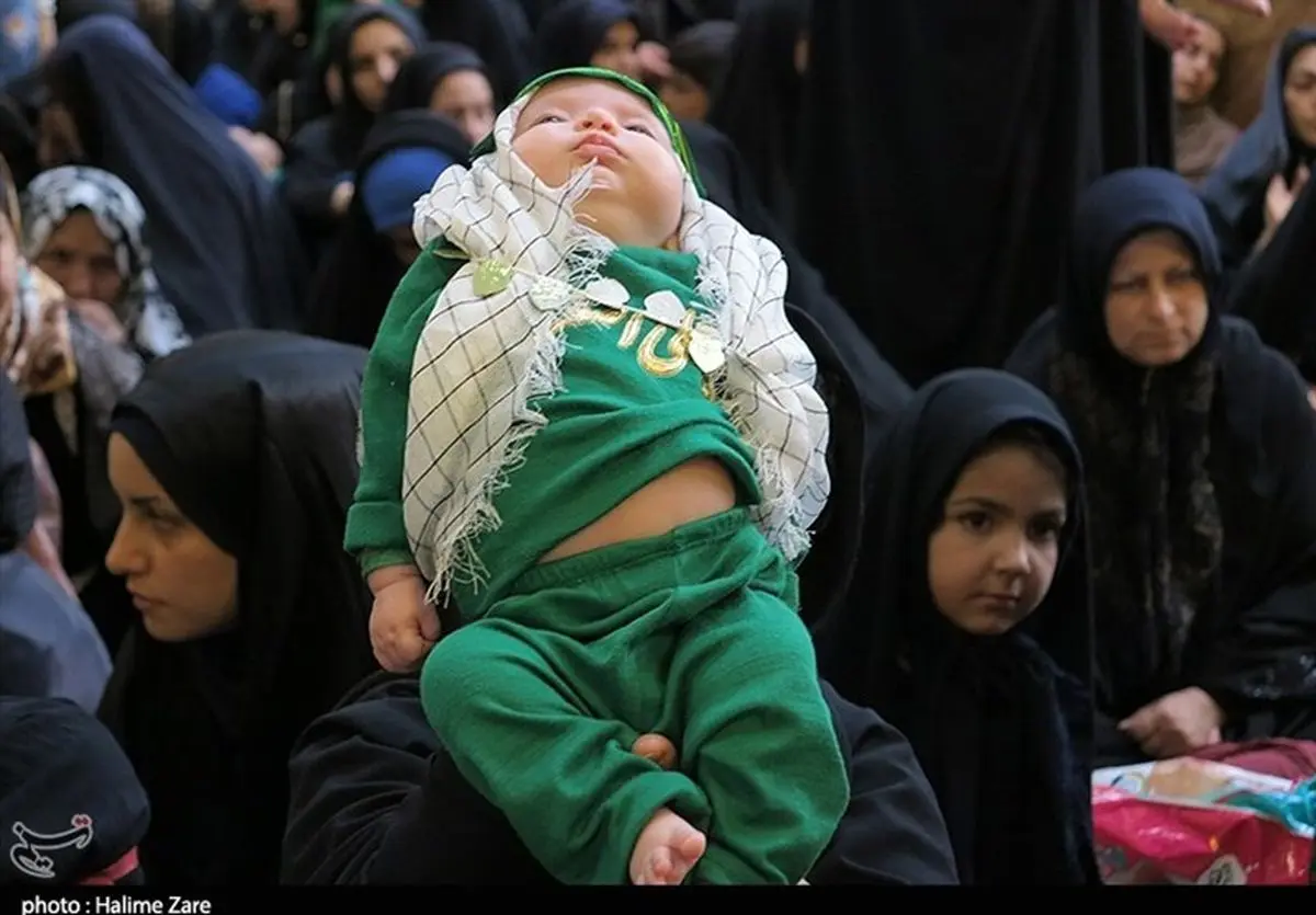 همایش شیرخوارگان حسینی در سراسر استان سمنان برگزار شد