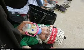 همایش شیرخوارگان حسینی در ۳۶۵ نقطه استان قزوین برگزار شد