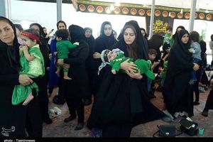 برگزاری همایش شیرخوارگان حسینی در استان گلستان