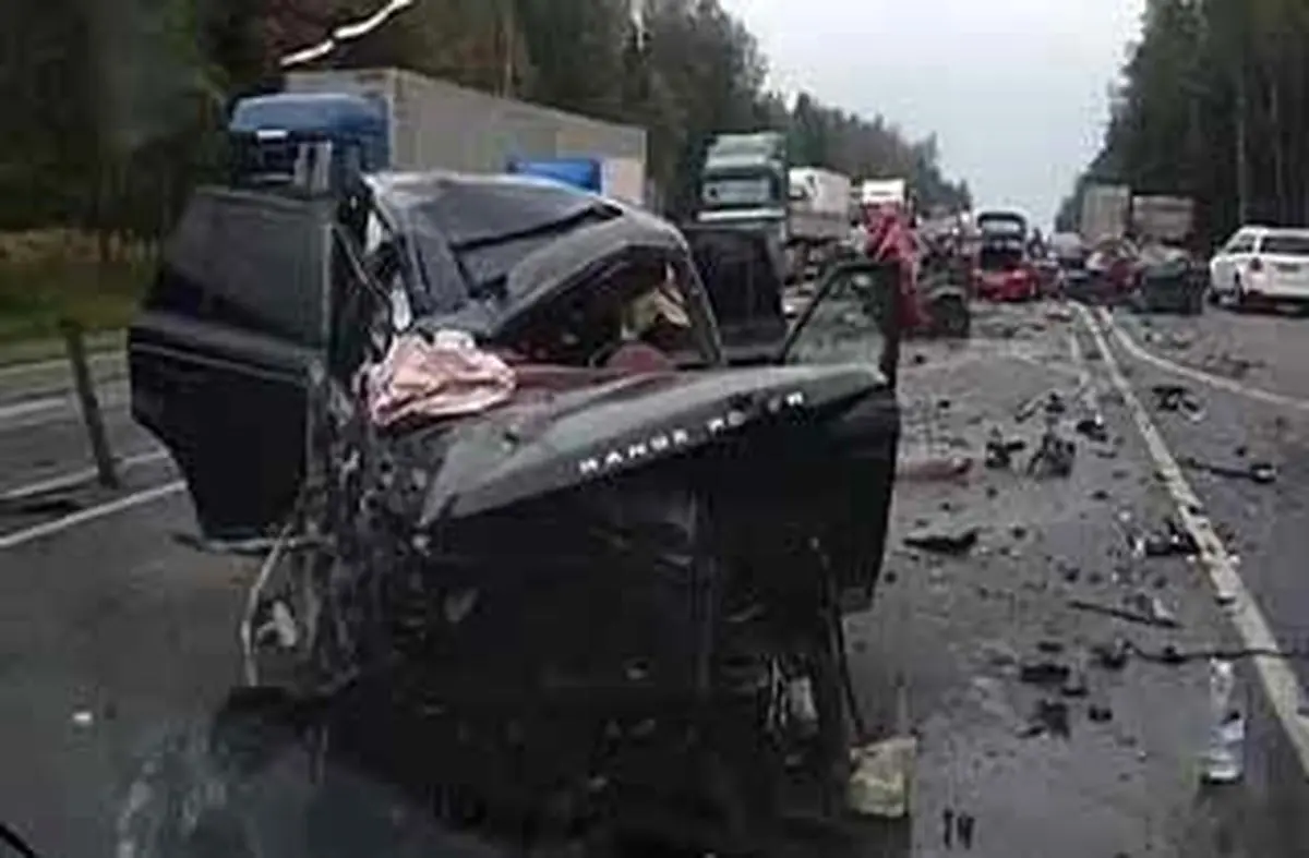 برخورد پژو 405 و پراید در محور راین – جیرف