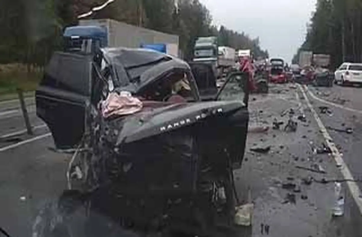 برخورد پژو 405 و پراید در محور راین – جیرف