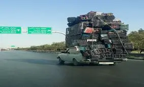 وانتی که کل شهر را بار زده!