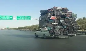 وانتی که کل شهر را بار زده!