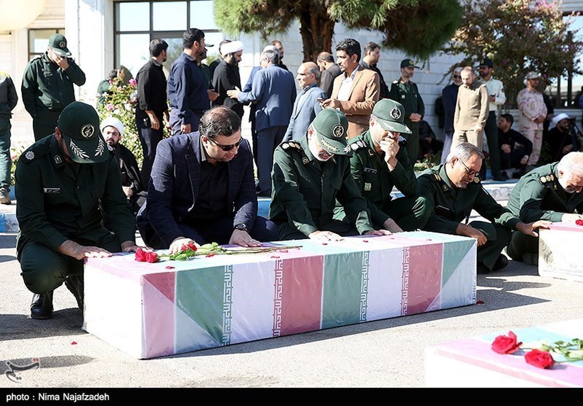 مراسم استقبال از شهدای گمنام دفاع مقدس در مشهد برگزار شد+تصاویر