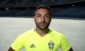 ضربه کاشته زیبای سامان قدوس به لیل فرانسه