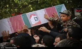 پیکر ۹ شهید گمنام دفاع مقدس در اهواز تشییع می‌شود