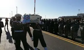 انتظار ۳۳ ساله پایان یافت؛ پیکر شهید "لکزایی" وارد بیرجند شد